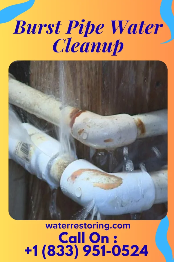 Burst Pipe Water Cleanup in Boston Heights, OH
